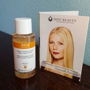Juice Beauty Liquid Lip & REN Glow Tonic
